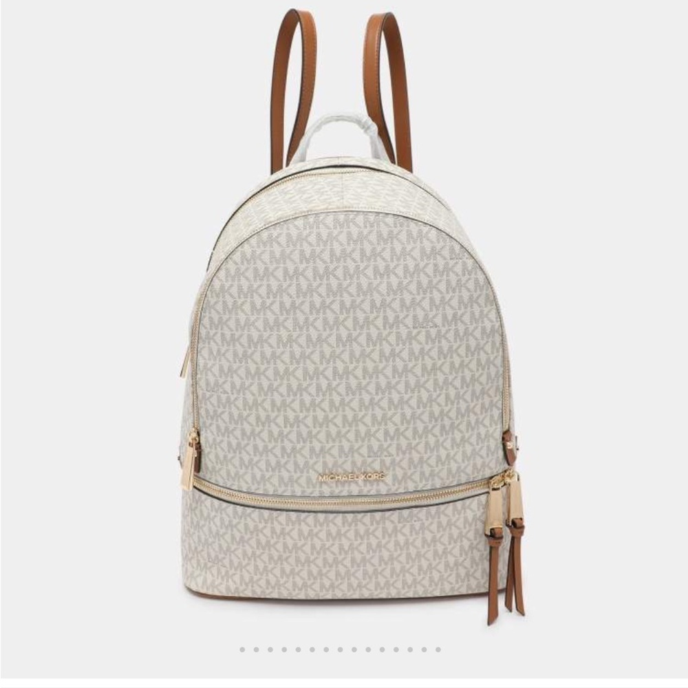 Michael Kors Signature Rhea Medium Backpack